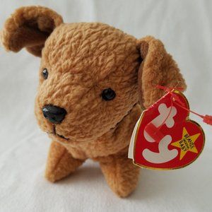 TY Beanie Babies Tuffy The Terrier #4108 1996, Vintage, Collectible